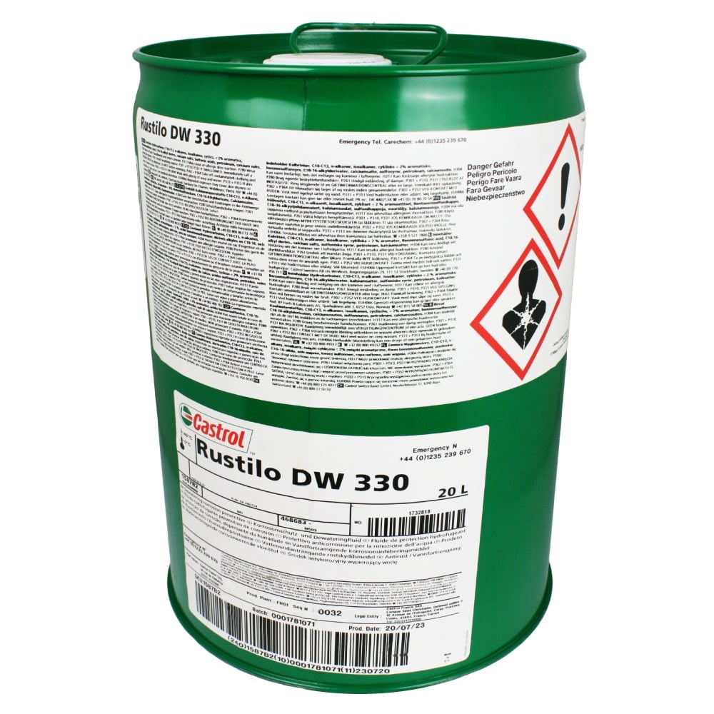 pics/Castrol/eis-copyright/Canister/Rustilo DW 330/castrol-rustilo-dw-330-dewatering-corrosion-preventive-20l-canister-001.jpg